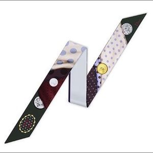 Dior skinny scarf Twilly ABCDior “D” Mitzah